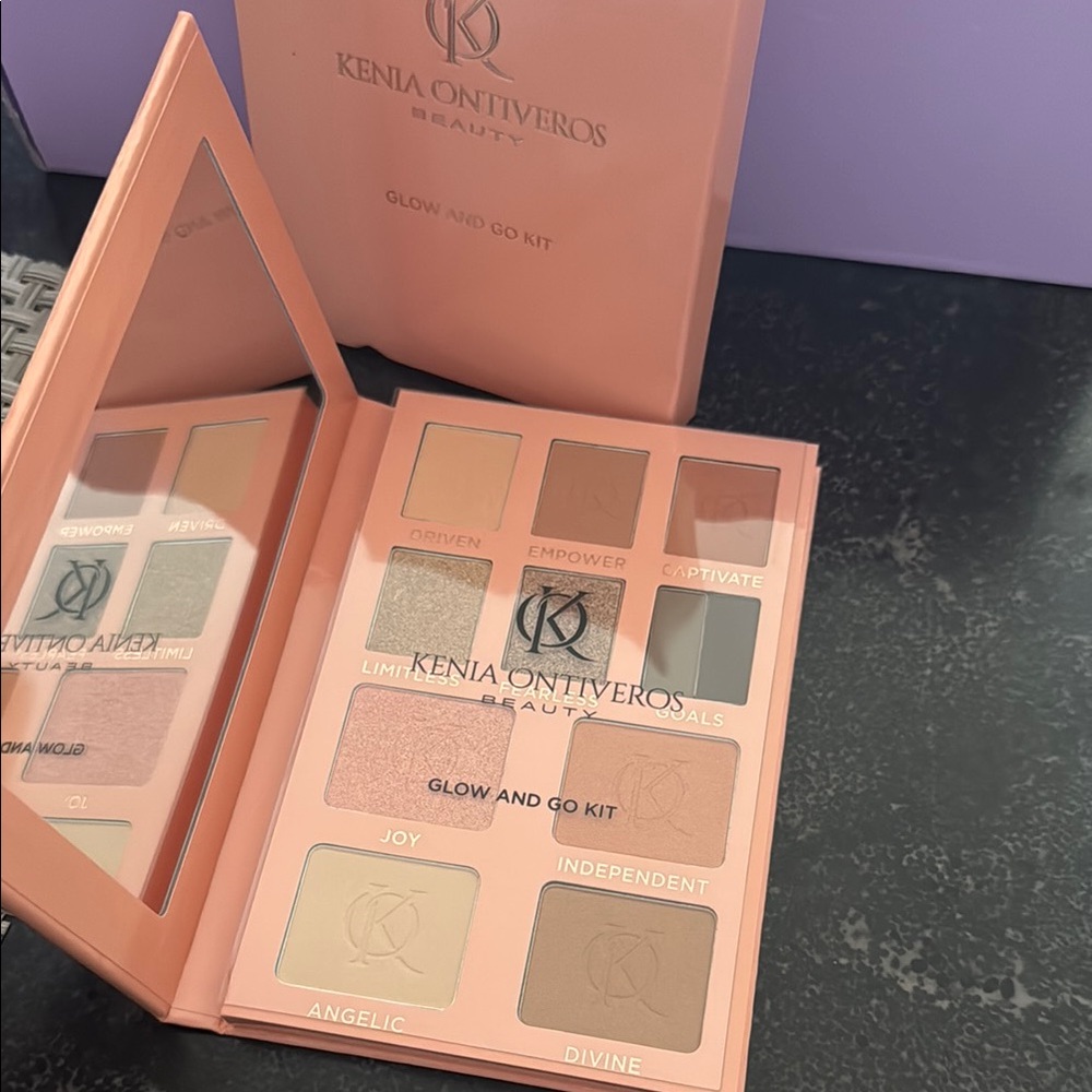 Kenia Ontiveros Beauty Glow and Go Kit - Peach